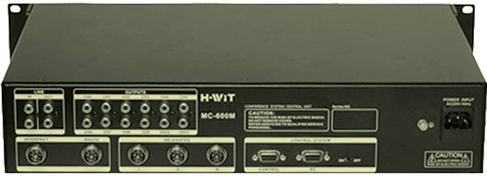 H-WIT/美国MC-600M数字会议主机